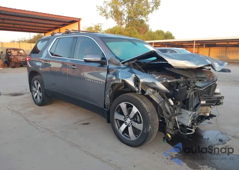 2018 Chevrolet Traverse 3Lt из США, поврежденный, VIN 1GNERHKW1JJ182855